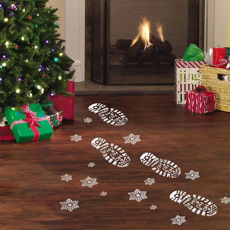 SAKER&reg; Santa Footprints Floor Templates