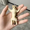 Customized Pets Human Ugly Stuffed Keychains With Poseable Skeleton Send Pic to bruce663@foxmail.com