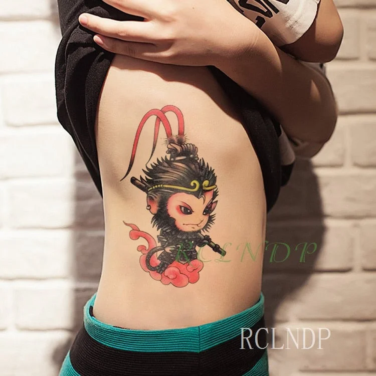 Waterproof Temporary Tattoo Sticker tiger animal Fake Tatto Flash Tatoo leg Arm hand foot tatouage for Men Girl Women lady