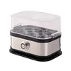 Smart Egg Cooker Stainless Steel Egg Boiler 6 Egg Capacity for Home Kitchen (EU)