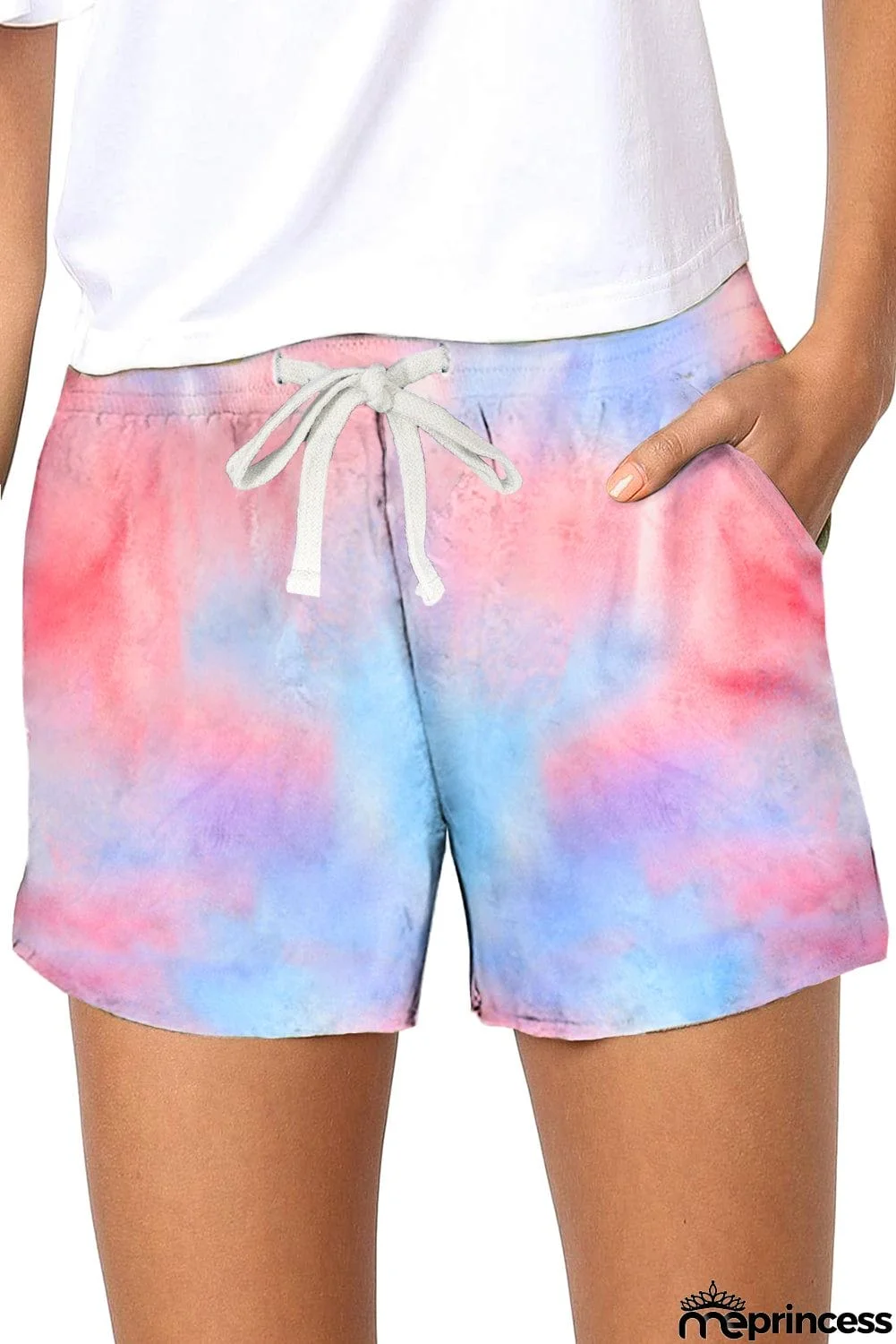Tie Dye Casual Shorts