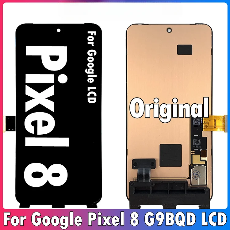Original 6.2" For Google Pixel 8 LCD GWKK3 GKWS6 G9BQD Display Touch Screen Digitizer Assembly For GOOGLE Pixel 8 LCD