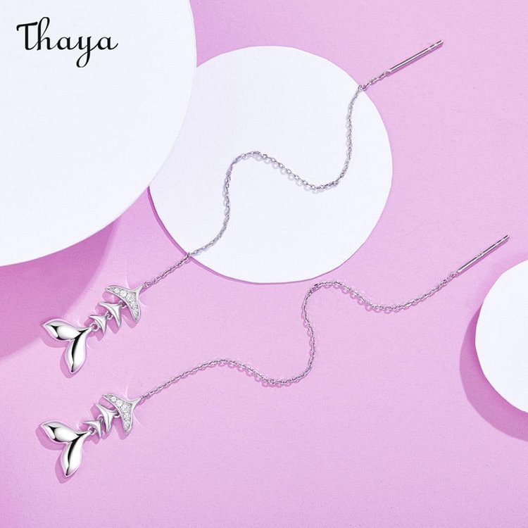 Thaya 925 Silver Deep Love Ear Wire