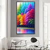 Diamond Painting-DIY Full Round Drill Rainbow Forest(70*40 CM)