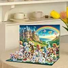 12 Cute Animals Scene Box - 5D DIY Craft Ornament