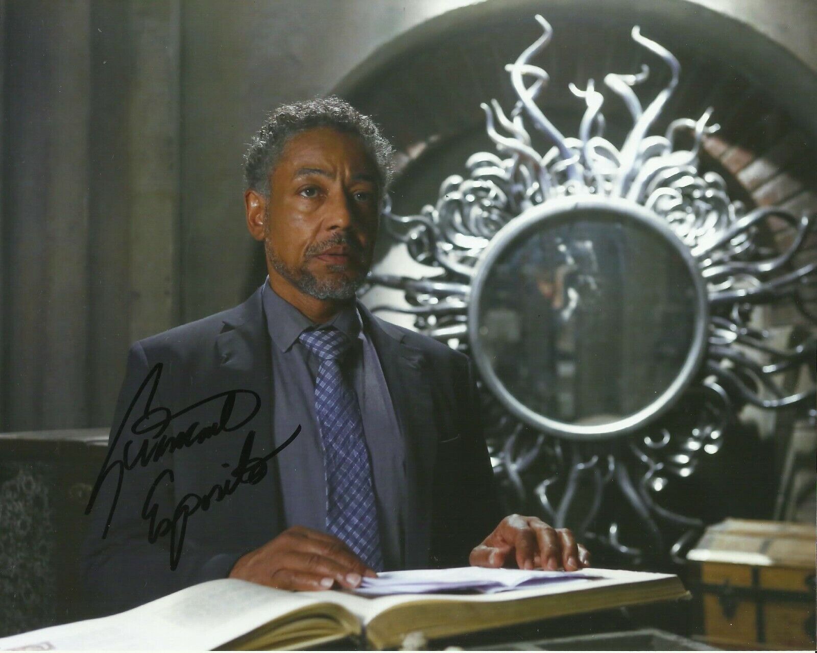 GIANCARLO ESPOSITO SIGNED ONCE UPON A TIME Photo Poster painting UACC REG 242