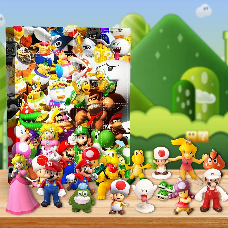 2023 Mario Advent Calendar -- The One With 24 Little Doors