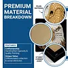 Peinture en perle DIY d&rsquo;aigle avec cadre en bois 30x30 cm art en toile de perles