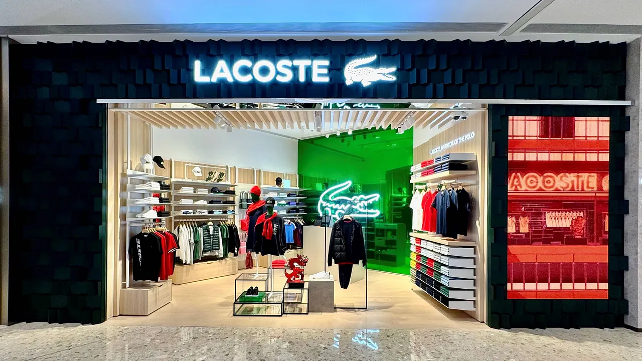 Lacoste locations store