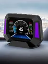 Universal Car HUD On-BD & GPS Dual System Head Up Display Digital Speedometer
