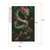 >SALE<5D DIY Full Square Drill Diamond Painting Dragon Kit Home Decoration Art Craft