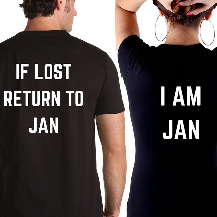 If Lost Return to Customizable Funny Matching shirt, Couples Matching Tee, Girlfriend Gift, Boyfriend Gift, Couples tee, Gift for him
