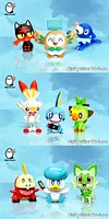 Happy Hour Generation 7 & Generation 8 & Generation 9 Pokemon - Pokemon Resin Statue - EGGS Studios