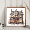 Christmas Cottage - 14CT Counted Cross Stitch - 50*50cm - Xmas