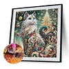 Diamond Painting-DIY Crystal Rhinestone Jewel Cat