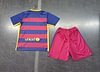Joyfball 2015/2016 Kids Size Retro Barcelona Home Football Shirt 1:1 Thai Quality