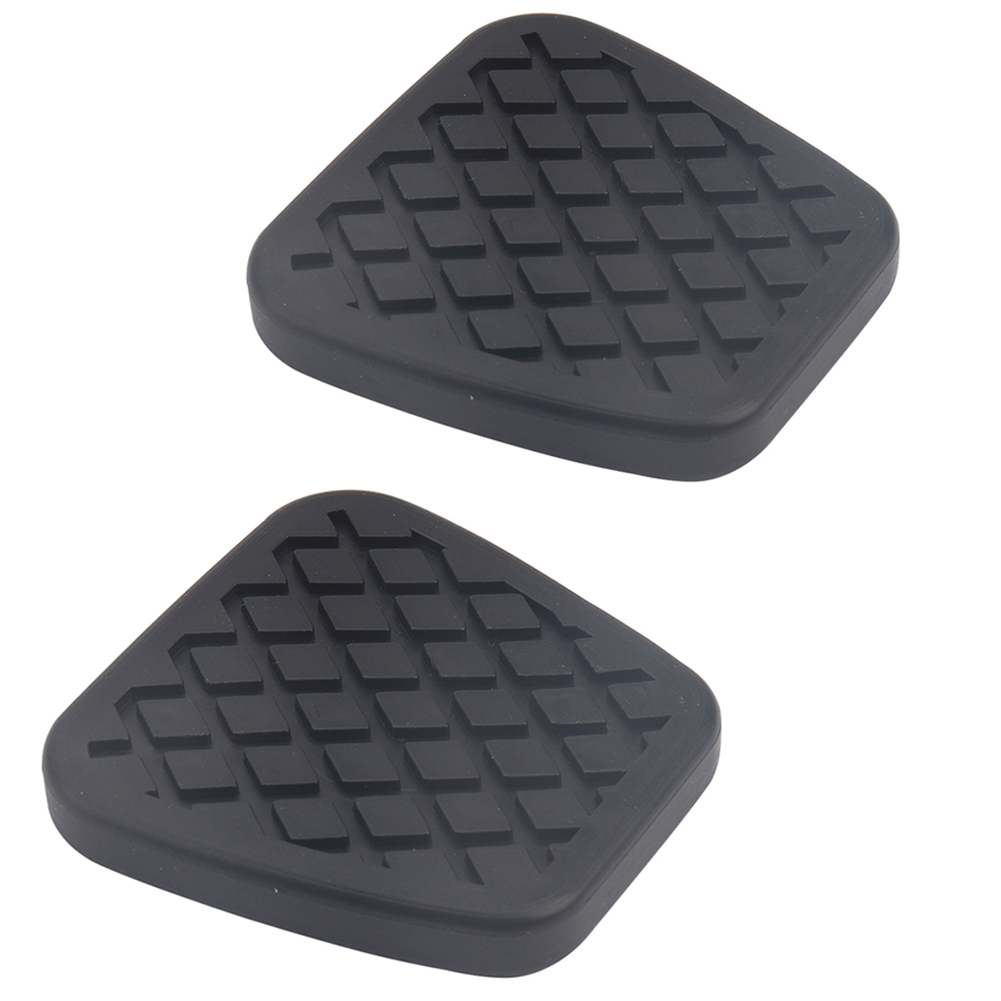 

2pcs Anti Slip Car Brake Clutch Pedal Pad Rubber Cover Set for Honda Black, 501 Original