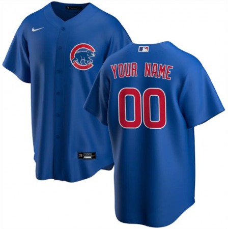 Men's Chicago Cubs Customized Stitched MLB Jersey VO0A
