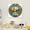 Lake-18CT Stamped Cross Stitch 25*25cm/9.84*9.84in tapestrymarket