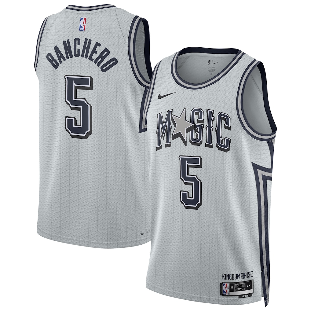 Unisex Orlando Magic Paolo Banchero Silver 2024/25 Swingman Jersey - City Edition mysite