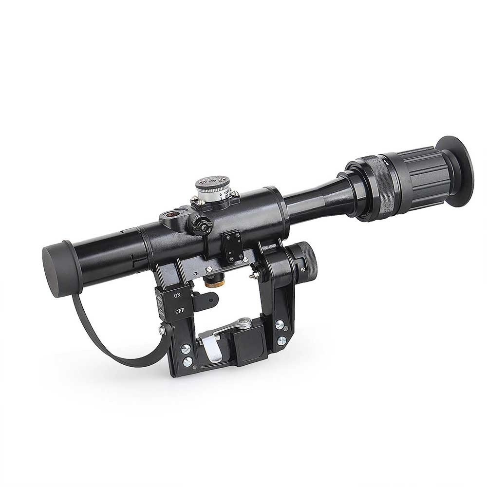 SVD 4X26 Side Mount Red Illuminated Tactical Hunting Riflescope Glass Reticle Optics Sights AK Rifle Sniper Scope