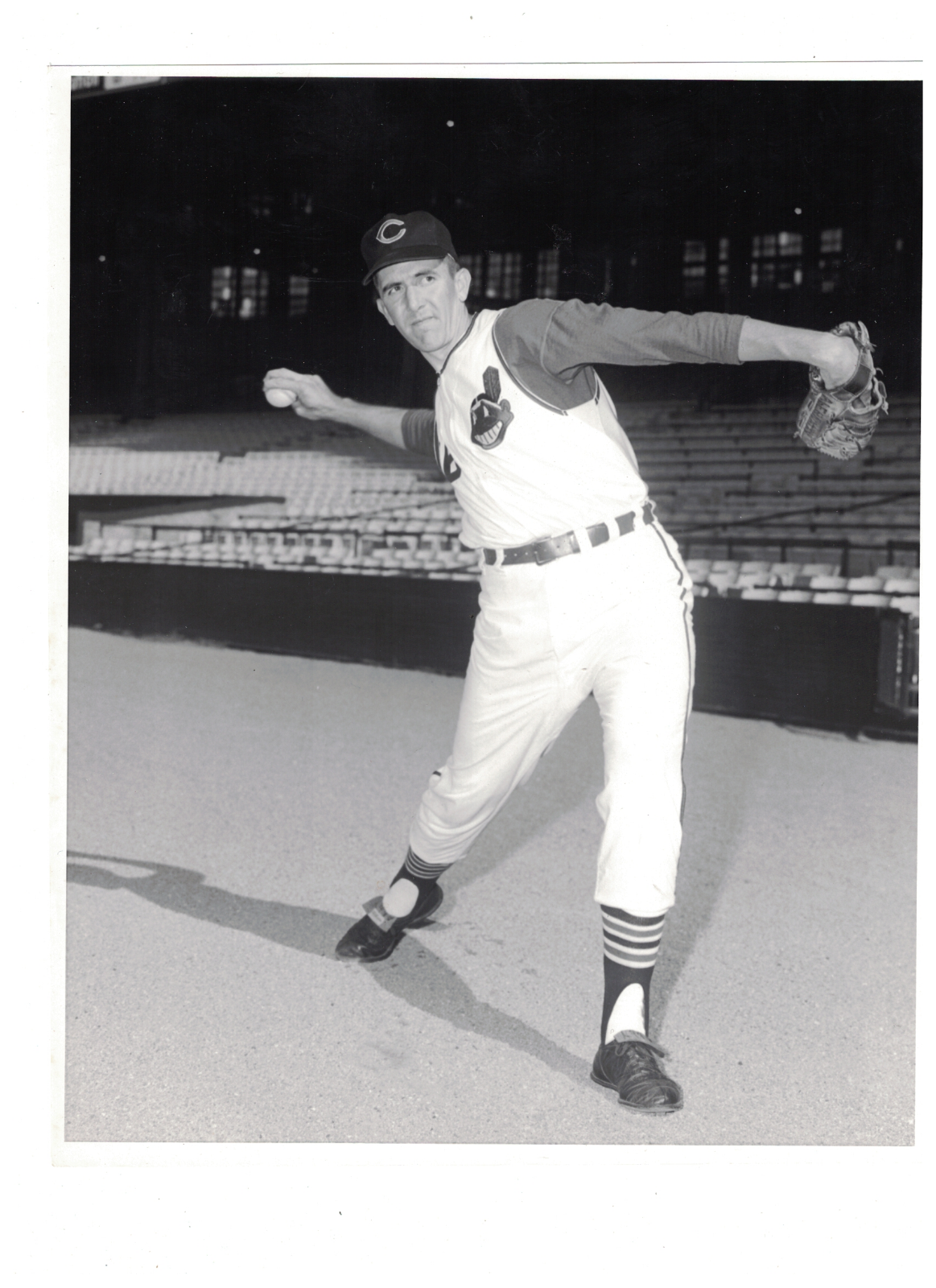 Ted Abernathy Cleveland Indians 1960's 8x10 Vintage Team Issued Photo Poster painting RH1