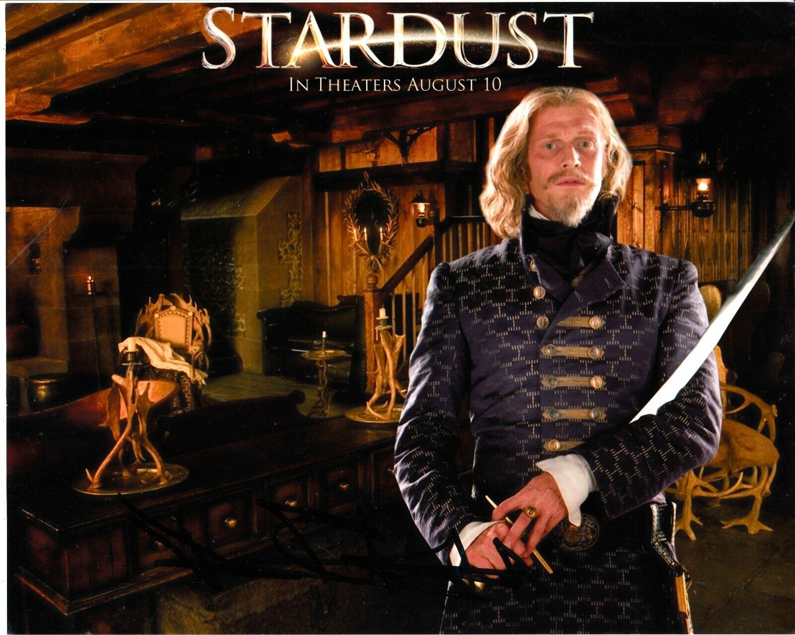 JASON FLEMYNG SIGNED STARDUST Photo Poster painting UACC REG 242