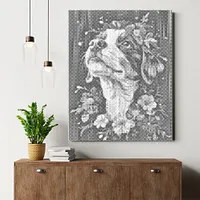 Bernese Mountain Dog - Dot Painting