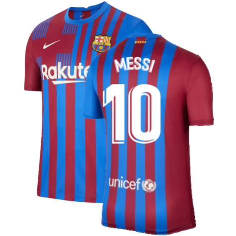 FC Barcelona Lionel Messi 10 Home Trikot 2021-2022