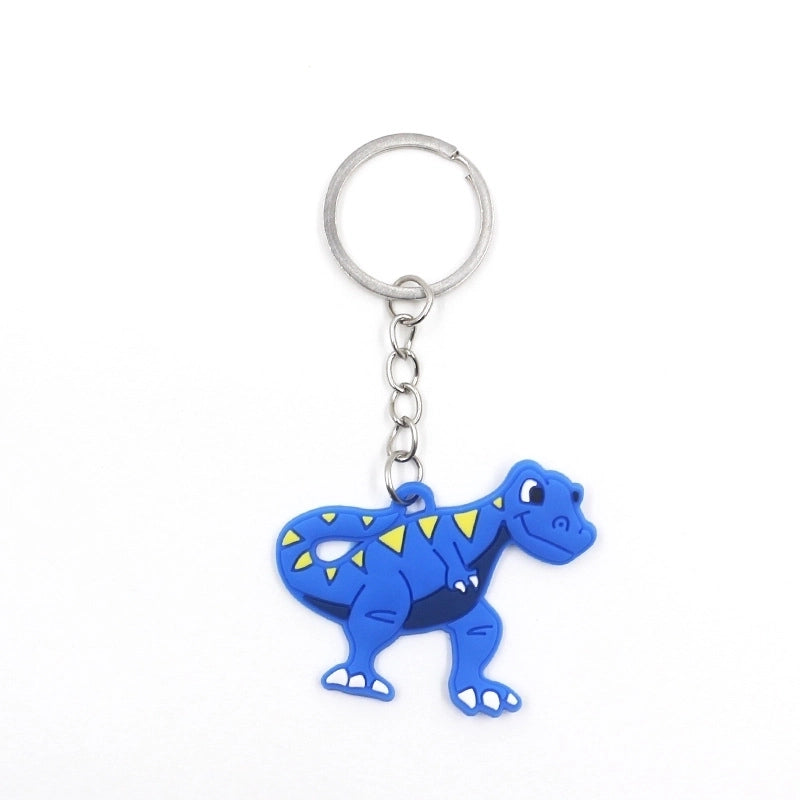 Cartoon Style Dinosaur Synthetics Keychain