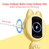 Kids Cat Shape Digital Magnifying Glass 2.0Inch Handheld Microscope for Kid Gift