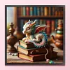 Dragon Book-11CT Stamped Cross Stitch 50*50cm/19.69*19.69in tapestrymarket