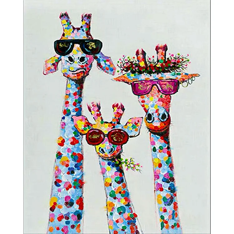 Deer  Full Round Diamond Painting 40*50CM