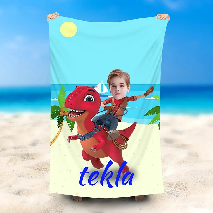 BlanketCute-Personalized Bath Towels With Your Name and Photo | 17