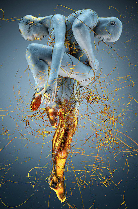 [New] Love Heart Gray - 3D Art Wall丨Metamorphosis