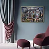 uk.everydayedeals Diamond Painting - Full Round - Halloween House(50*40cm)