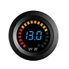 LED Digital Color Display Voltmeter Volt Panel Meter for 12V Car Motorcycle