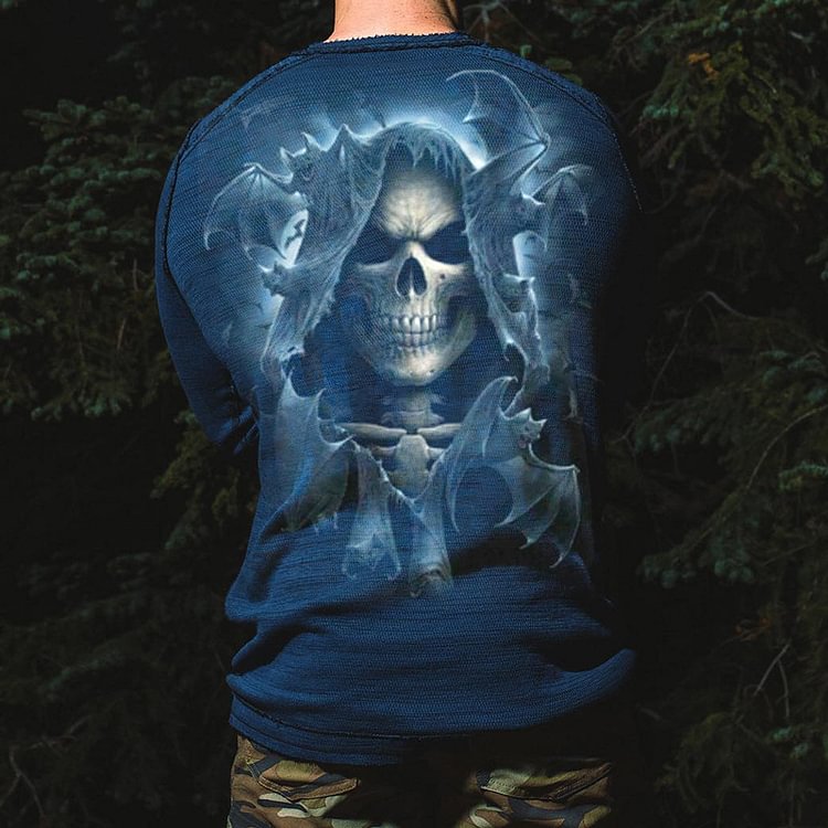 3D Skull Skeleton mens Classic T-Shirt