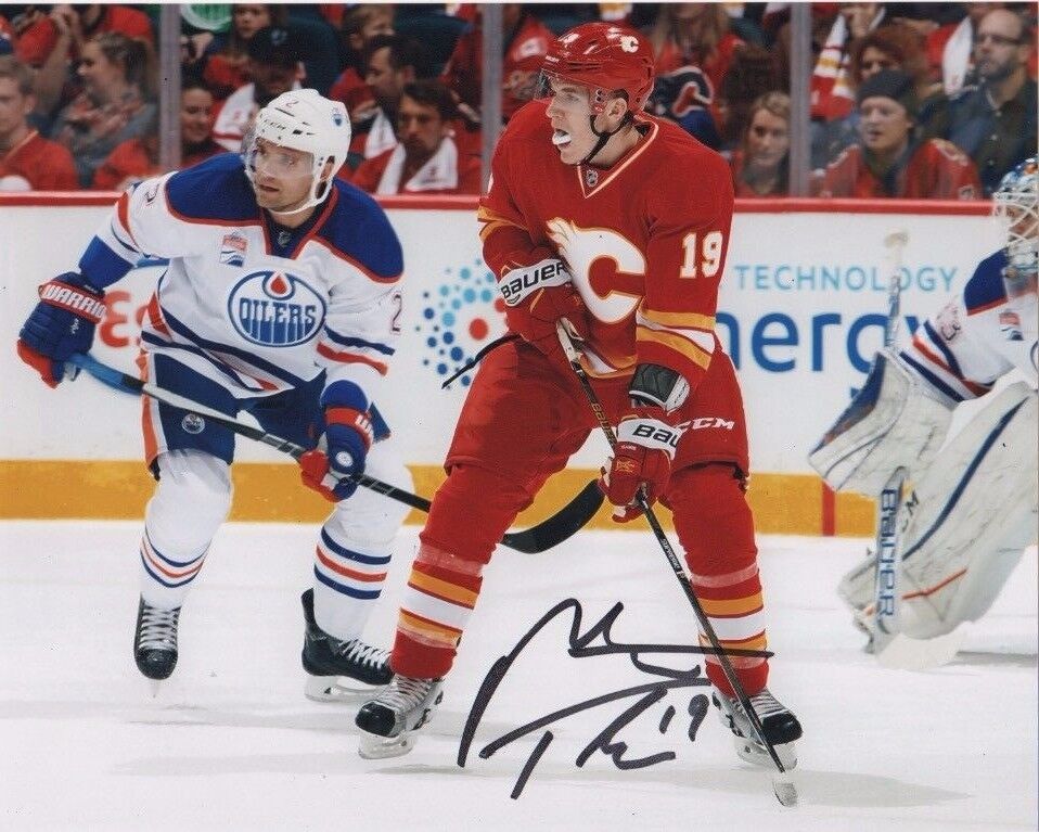 Calgary Flames Matthew Tkachuk Autographed Signed 8x10 NHL Photo Poster painting COA A