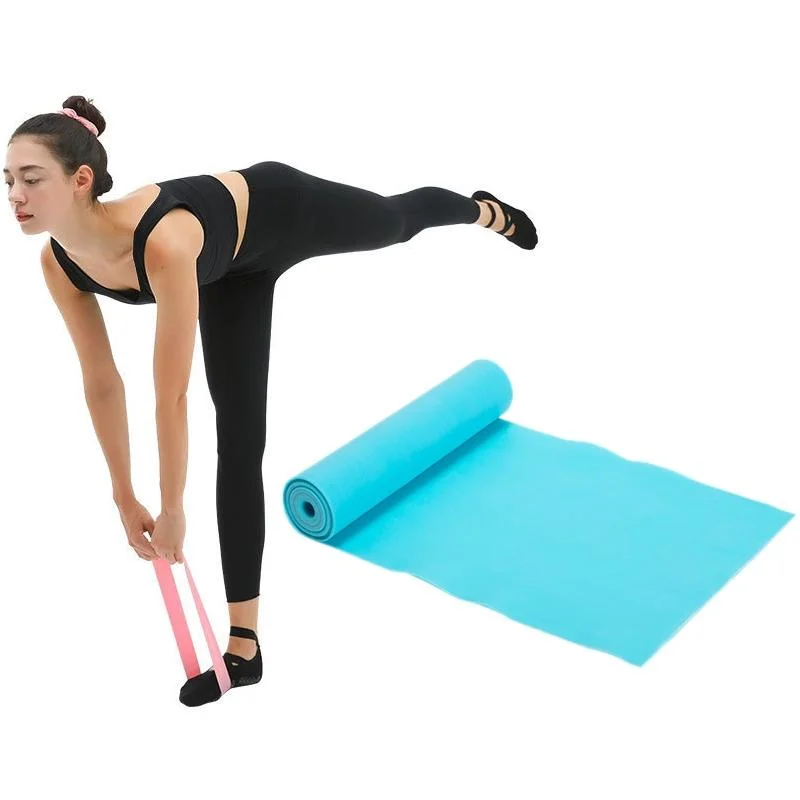 3 PCS Latex Yoga Stretch Elastic Belt Hip Squat Resistance Band, Specification: 1500x150x0.35mm 