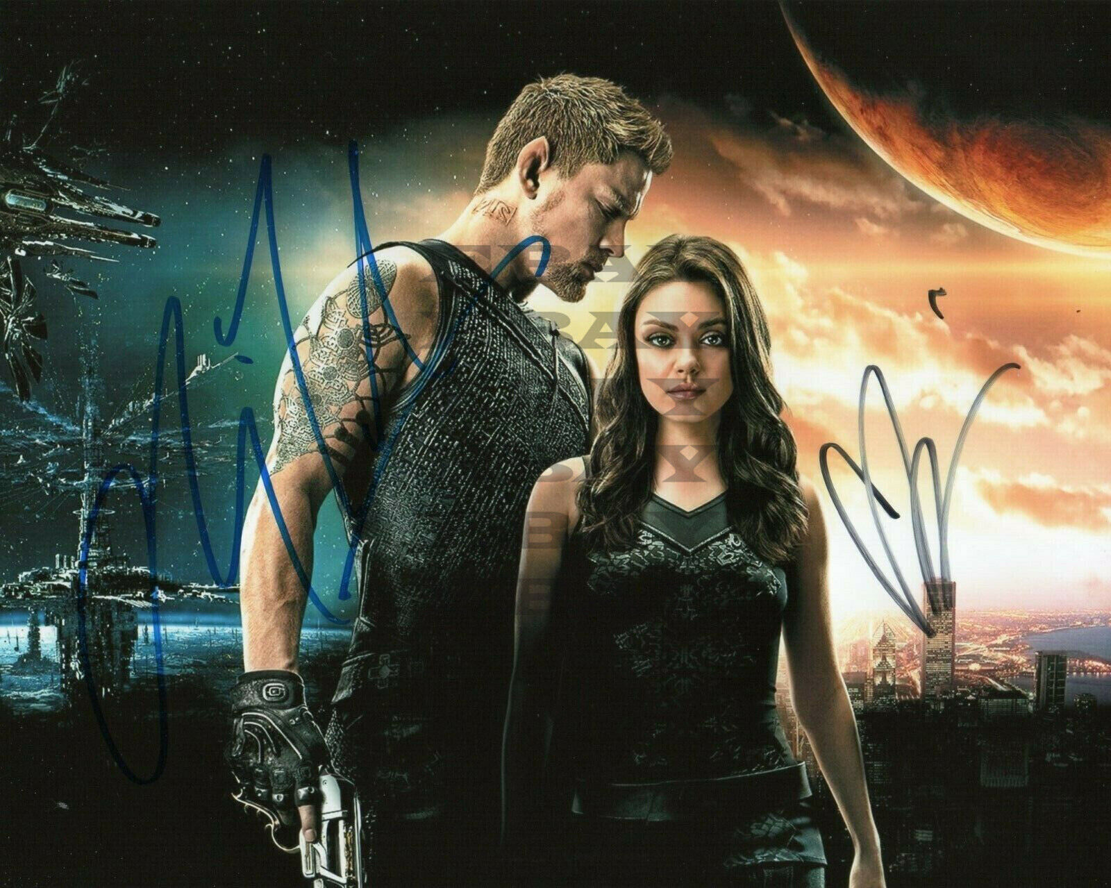 Mila Kunis & Channing Tatum Autographed Signed 8x10 Photo Poster painting Reprint