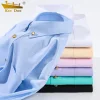 High-end business casual solid color no-iron anti-wrinkle shirt