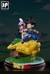 Little Son Goku & Chichi - Dragon Ball Resin Statue - Just Play Studio