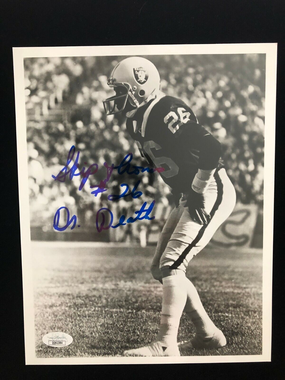 Skip Thomas Signed #26 Dr. Death