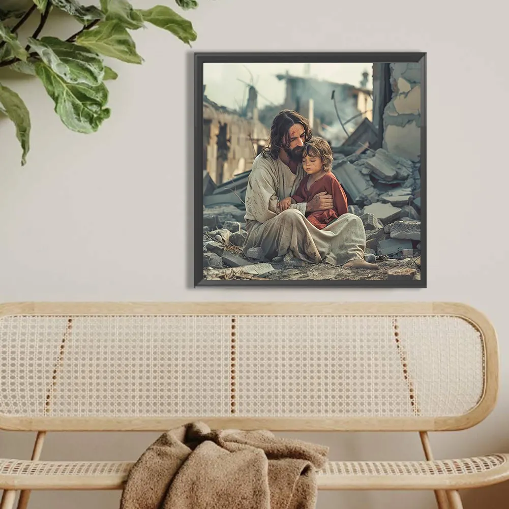 Diamond Painting - Full Round Drill - Jesus(Canvas|40*40cm)
