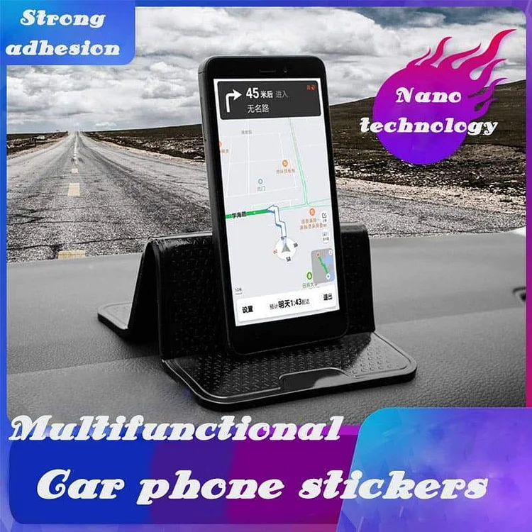 Stickable Car Phone Bracket Storage Mat