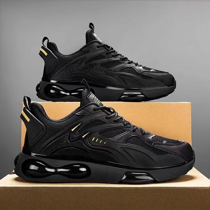 Fransikin Popular Shoes 2025 Mesh Men's Sneakers Thick Sole Fashion Men Casual Sneakers Quality Breathable Tennis Outdoor Comfortable Running Shoes Male
