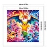 Pokémon-11CT Stamped Cross Stitch 40*40cm/15.75*15.75in