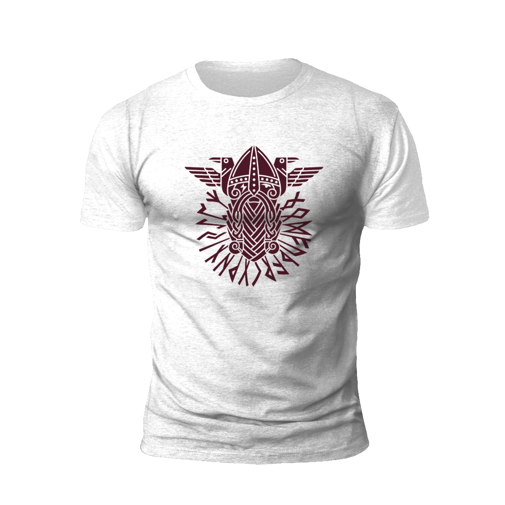 Viking Valor: Embracing the Warrior's Path T-shirt