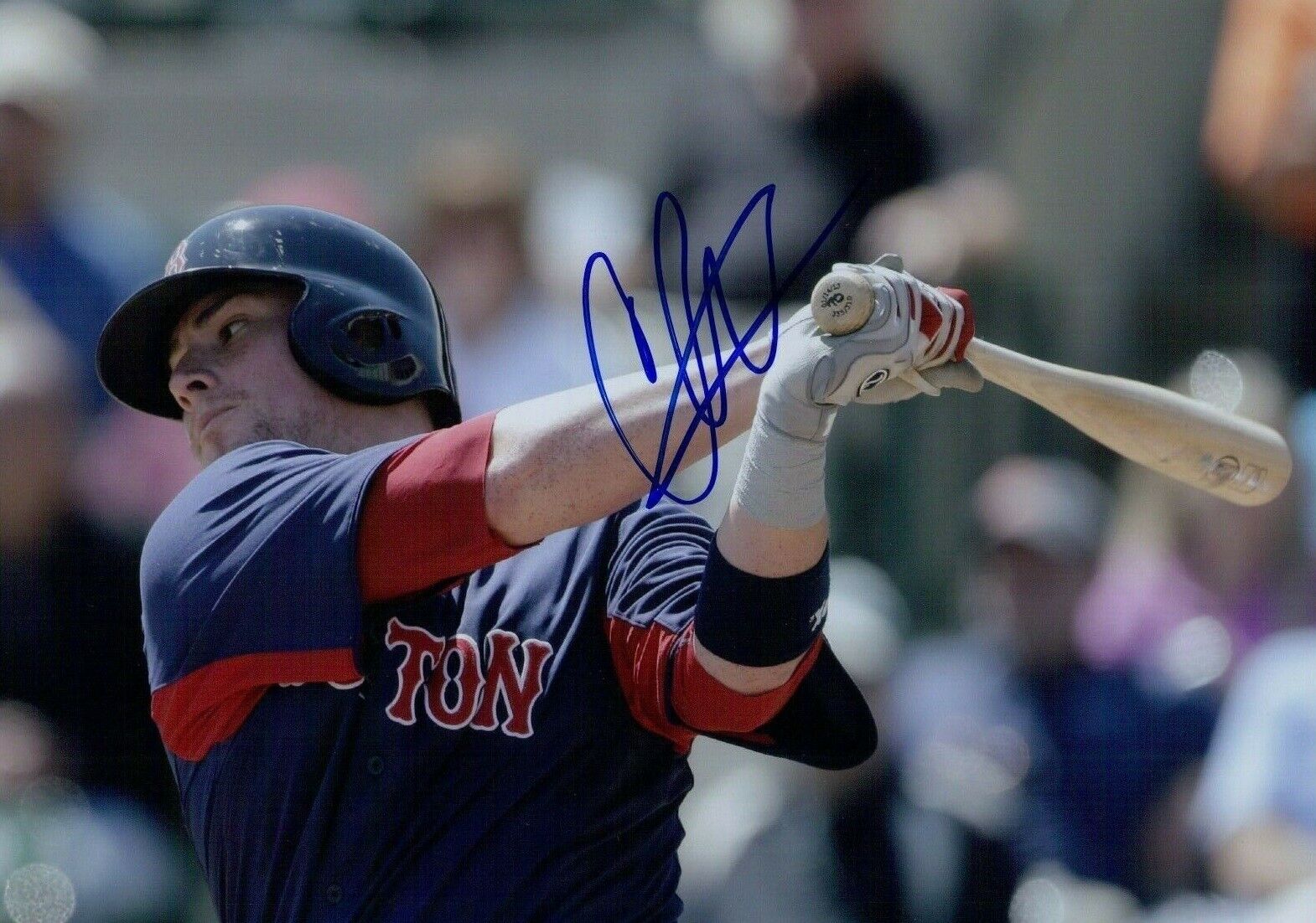 Christian Vazquez Autographed Signed 8x10 Photo Poster painting ( Red Sox ) REPRINT